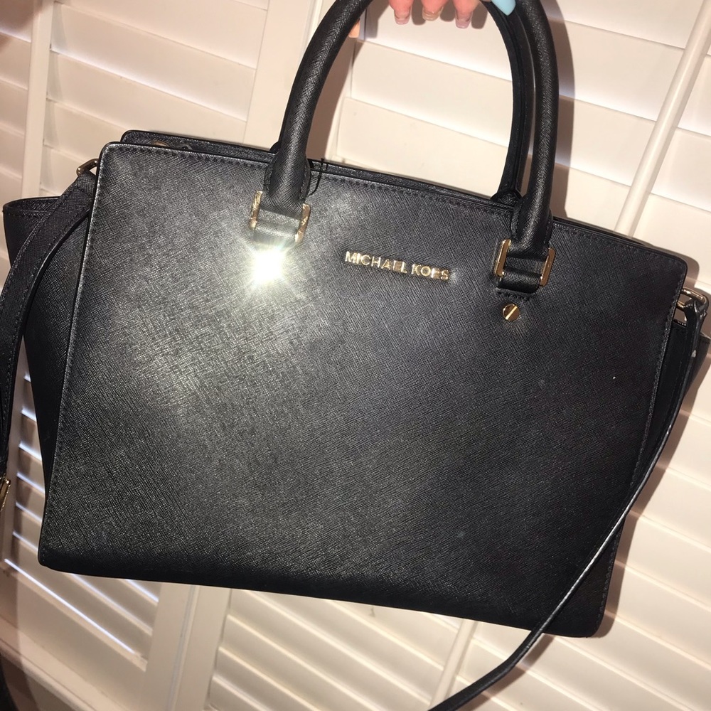 Michael Kors Large Black Selma